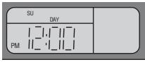 AEG-ELECTROLUX LUX TX1500B - SETTING THE TIME AND DAY - 1