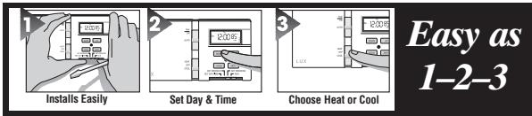 AEG-ELECTROLUX LUX TX250 - SMART TEMP ELECTRONIC THERMOSTAT - 1