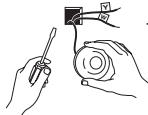 AEG-ELECTROLUX LUX TX250 - REMOVING THE OLD THERMOSTAT - 1