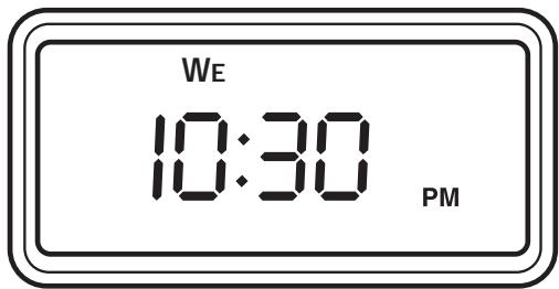 AEG-ELECTROLUX LUX WIN100 - SET DAY AND TIME - 1