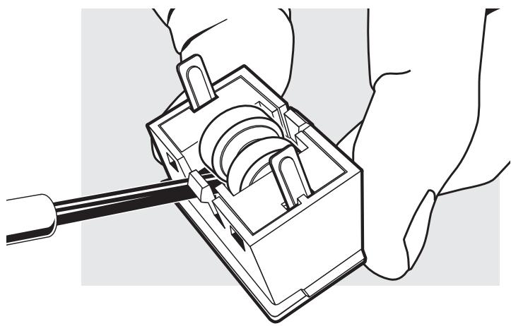 AEG-ELECTROLUX LUX WIN100 - BATTERY INSTALLATION - 1