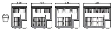 AEG-ELECTROLUX ECN30105W - Paniers de stockage - 2