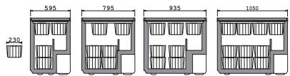 AEG-ELECTROLUX ECN30105W - Storage baskets - 2