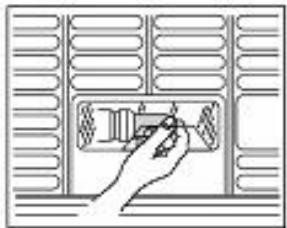 AEG-ELECTROLUX ECN30105W - Changing the light bulb - 1