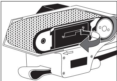 AEG-ELECTROLUX BBS 1100 - Changing the belt - 4