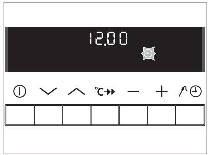 AEG-ELECTROLUX B8872-5-W - Indstilling af aktuel tid - 2
