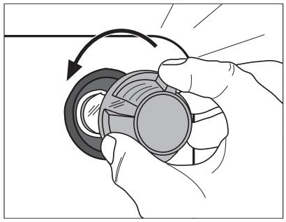 AEG-ELECTROLUX B8872-5-W - Udskifting af ovnlampe/rengøring af lampeglasset - 1
