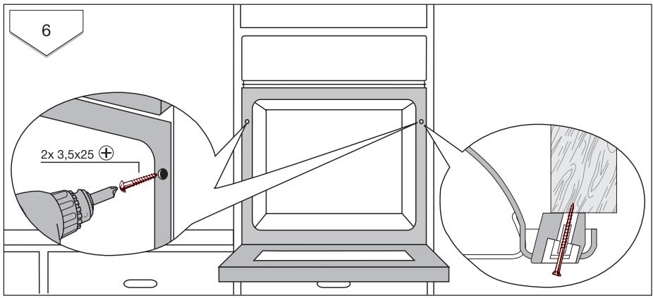 AEG-ELECTROLUX B8872-5-W - Sikkerhedsanvisninger til installmenten - 6