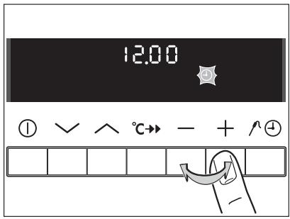 AEG-ELECTROLUX B8872-5-W - Indstilling af aktuel tid - 3