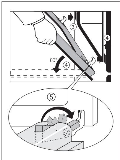 AEG-ELECTROLUX E3051-4-D R05 - Remonter la porte du four - 1