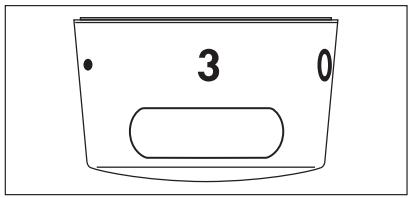 AEG-ELECTROLUX E3051-4-D R05 - Réglage du niveau de cuisson - 1
