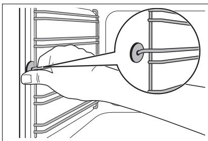 AEG-ELECTROLUX E4001-7-M - Removing the shelf support rails - 1