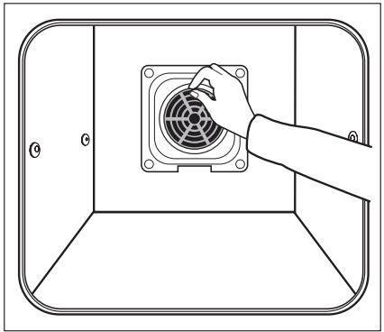 AEG-ELECTROLUX E4001-7-M - Inserting/Removing the Fat Filter - 1