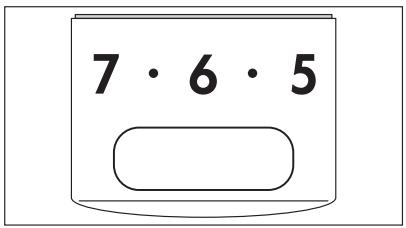 AEG-ELECTROLUX E4105-5-M - Setting the heat setting - 1
