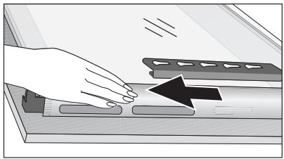 AEG-ELECTROLUX E4105-5-M EU(ML) - Removing the oven door glass - 2