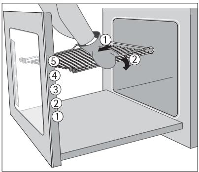 AEG-ELECTROLUX E4105-5-M EU(ML) - Inserting the side rails - 2