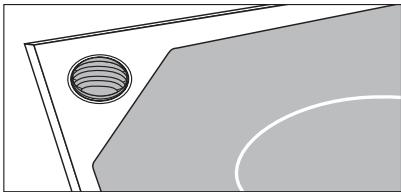 AEG-ELECTROLUX E4105-5-M EU(ML) - Oven steam vent - 1