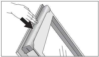 AEG-ELECTROLUX E4106-5-M - Putting the door glass panels back. - 6