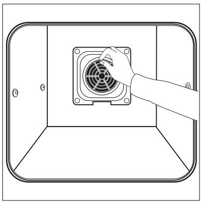 AEG-ELECTROLUX E4106-5-M - Taking out the fat filter - 1