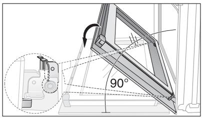 AEG-ELECTROLUX E4106-5-M - Putting the door glass panels back. - 7