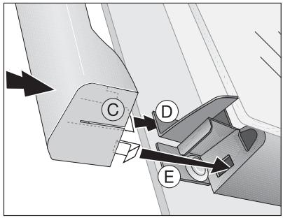 AEG-ELECTROLUX E4106-5-M - Putting the door glass panels back. - 5