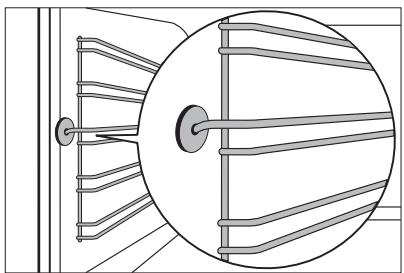 AEG-ELECTROLUX E4106-5-M - Fitting the shelf support rails - 1