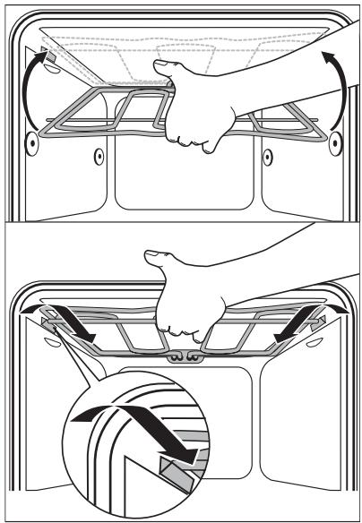 AEG-ELECTROLUX E4106-5-M - Repositioning the heating element - 2