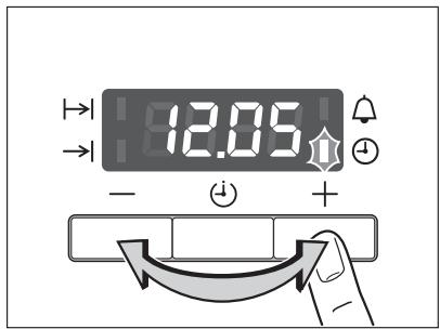 AEG-ELECTROLUX E4106-5-M - Setting and changing the time - 4