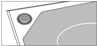 AEG-ELECTROLUX E4106-5-M - Oven steam vent - 1