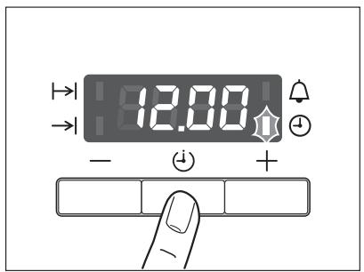 AEG-ELECTROLUX E4106-5-M - Setting and changing the time - 3