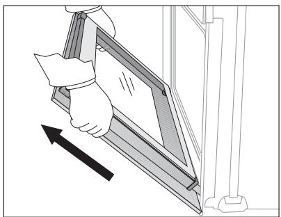 AEG-ELECTROLUX E4106-5-M DE R08 - Removing the oven door from its hinges - 5