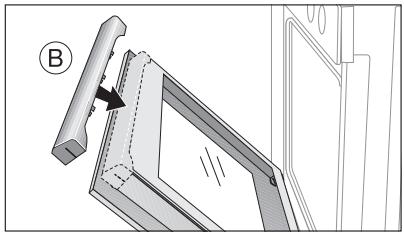 AEG-ELECTROLUX E4106-5-M DE R08 - Putting the door glass panels back. - 3