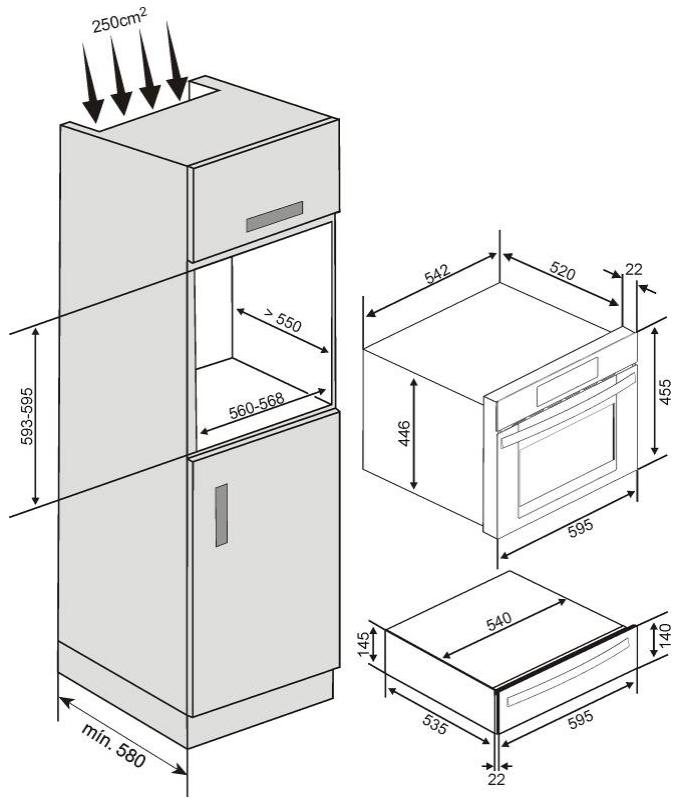 AEG-ELECTROLUX KD82103E - Kombinationsmöglichkeiten / Combination possibilities / Combinatiemogelijkheden / Kombinasjonsmuligheter / Kombinationsmuligheder - 1