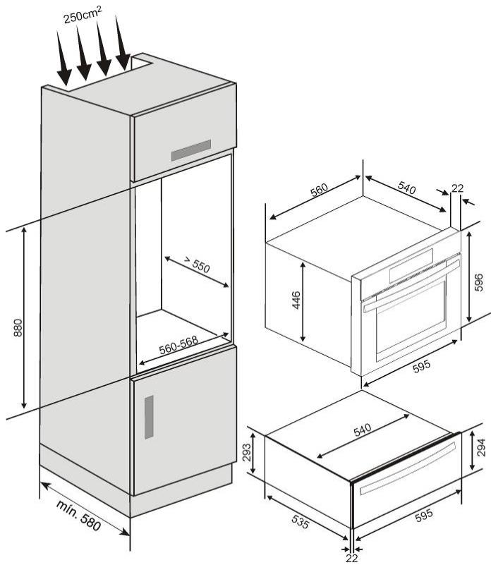 AEG-ELECTROLUX KD82103E - Kombinationsmöglichkeiten / Combination possibilities / Combinatiemogelijkheden / Kombinasjonsmuligheter / Kombinationsmuligheder - 3