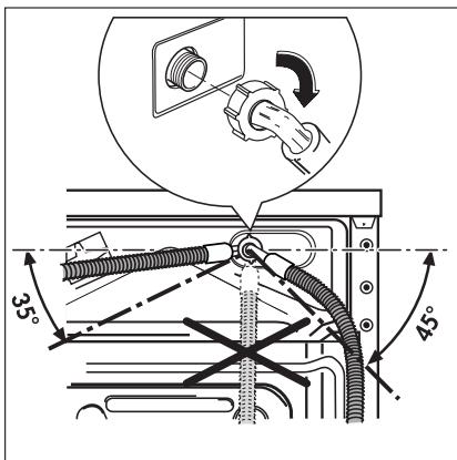 AEG-ELECTROLUX LB3453 - Cleaning the water inlet filters - 4