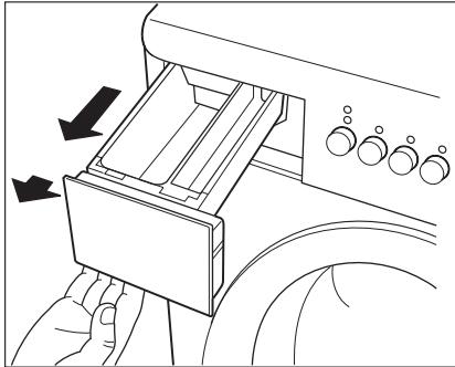 AEG-ELECTROLUX LC53300 - Cleaning the dispenser drawer - 1