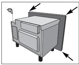AEG-ELECTROLUX MC2663EM - Installation - Option 2: - 1