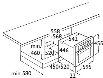 AEG-ELECTROLUX MCD3880E-M - Installation diagrams - 1