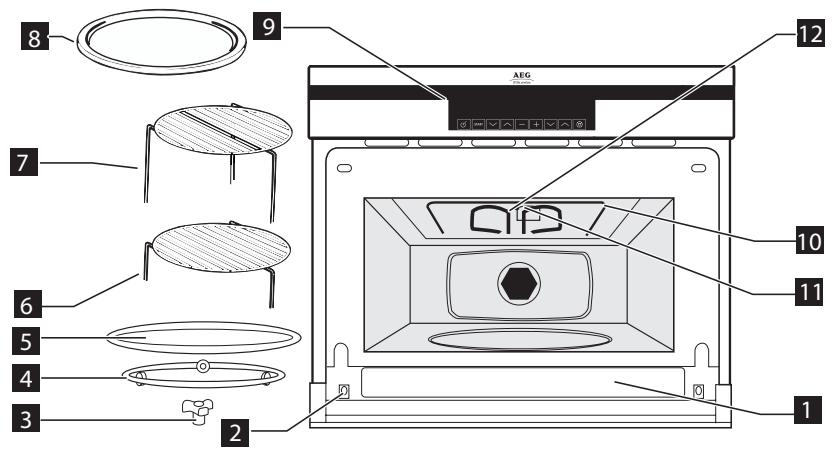 AEG-ELECTROLUX MCD3880E-M - Productbeschrijving - 1