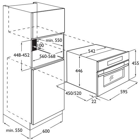 AEG-ELECTROLUX MCD3880E-M - Installation diagrams - 4