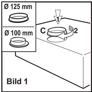 AEG-ELECTROLUX DU 3150 - Abluftbetrieb - 1