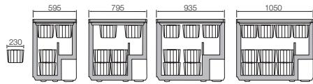 AEG-ELECTROLUX ECN26108W - Säilytyskorit - 2