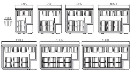 AEG-ELECTROLUX ECN40108W - Paniers de rangement - 2