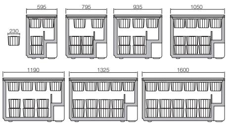 AEG-ELECTROLUX ECP30108W - Cestos de almacenamiento - 2