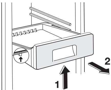 AEG-ELECTROLUX ENA34733W - Udtagning af fryserens frysekurve - 2