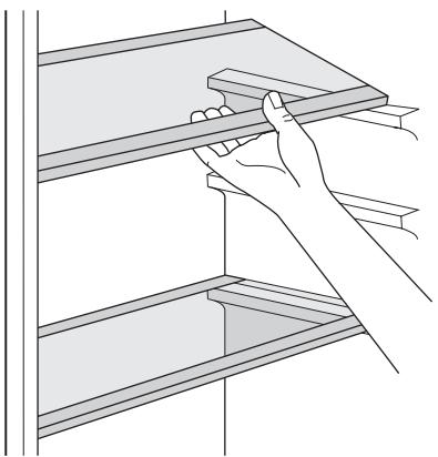 AEG-ELECTROLUX ENA34733W - Flyttbara hyllor - 1