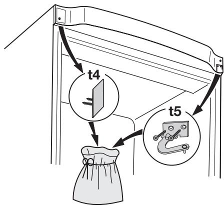 AEG-ELECTROLUX ENA34733W - Omhengsling av doren - 2