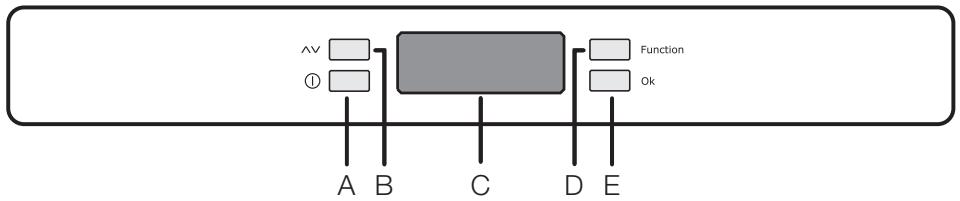 AEG-ELECTROLUX ENA34733W - KONTROLLPANEL - 1