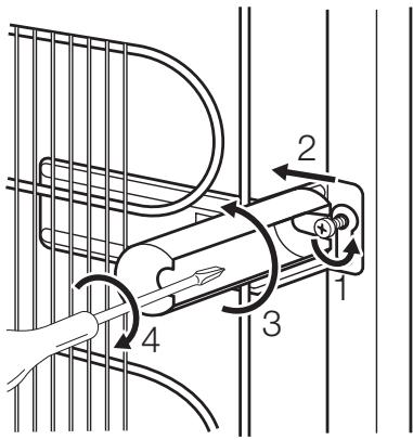 AEG-ELECTROLUX ENA34733W - Afstandsstykker, bagpa - 1