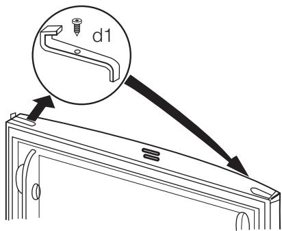 AEG-ELECTROLUX ENA34733W - Omhängning av dorrar - 4